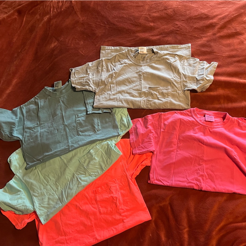 Comfort Colors Tshirt lot
